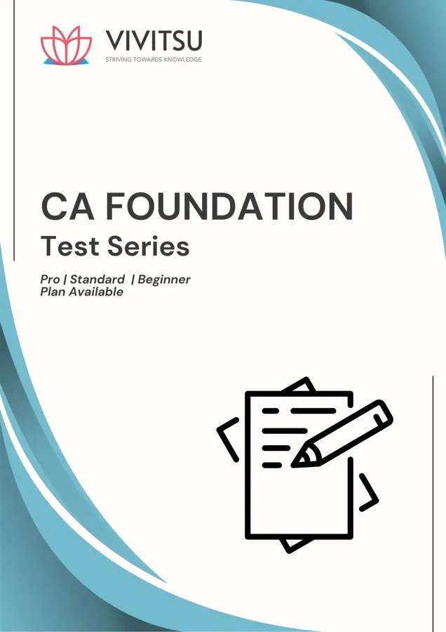 Vivitsu CA Foundation Test Series